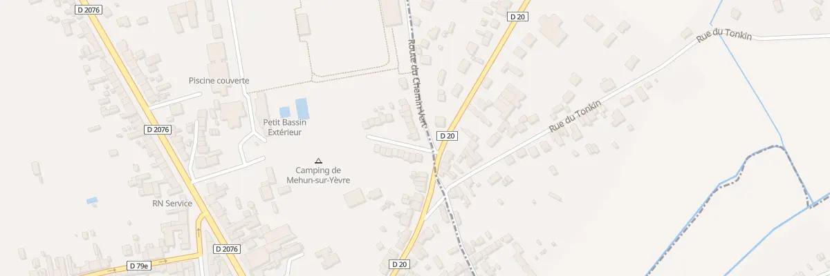 Plan du 20 Sq du Chem Vert à Mehun-sur-Yèvre