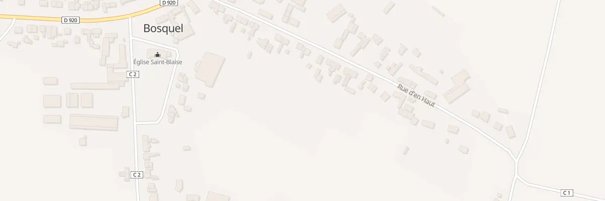 Plan du 5068 Rue d’en Haut à Bosquel