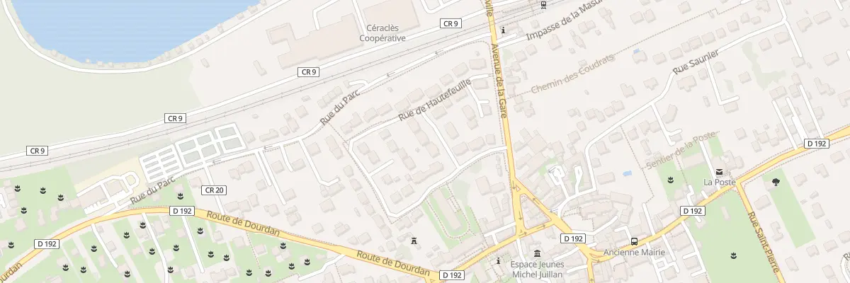 Plan du 44 Rue de Hautefeuille à Égly