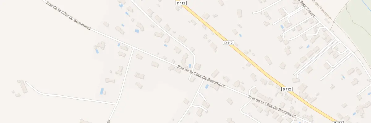 Plan du 52 Rue de la Côte de Beaumont à Castres