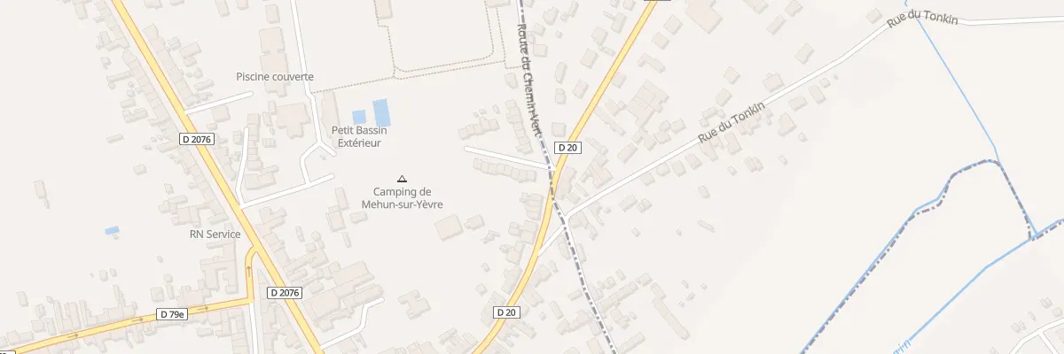 Plan du 8 Sq du Chem Vert à Mehun-sur-Yèvre
