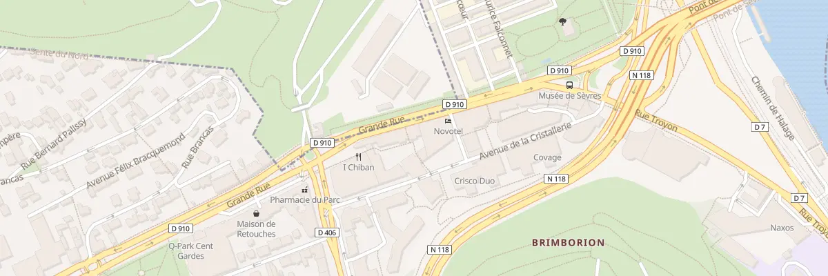 Plan du 15 Grande Rue à Sèvres