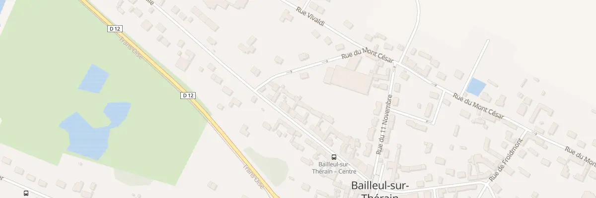 Plan du 42 Rue du Général de Gaulle à Bailleul-sur-Thérain