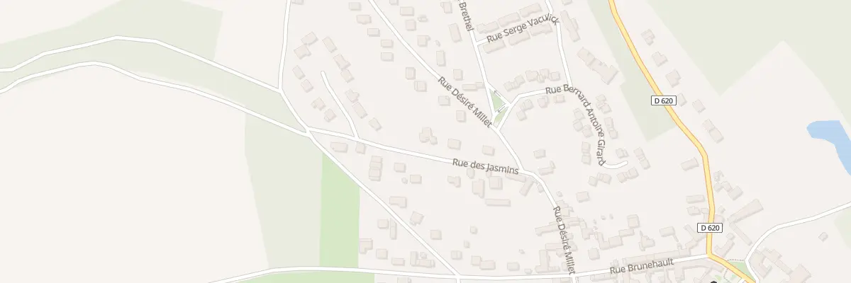 Plan du 108 Rue des Jasmins à Berthecourt