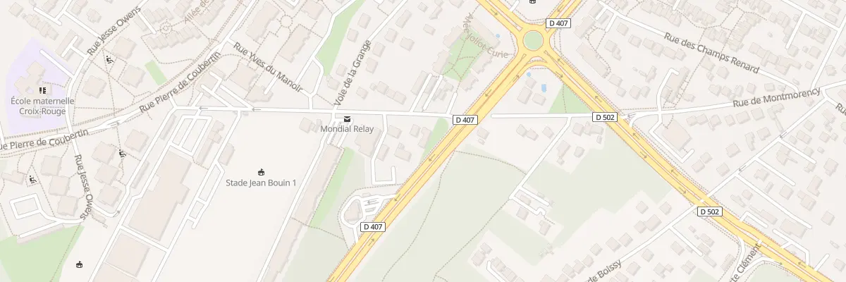 Plan du 85 Rue de Montmorency à Taverny