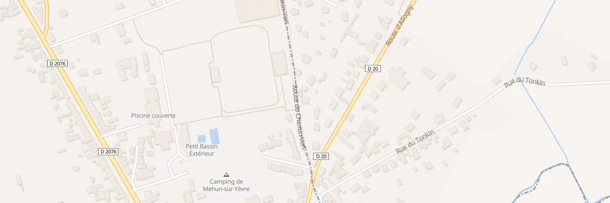 Plan du 2 Rue du Chemin Vert à Allouis