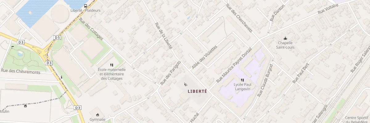Plan du 40 Rue de la Liberté à Suresnes