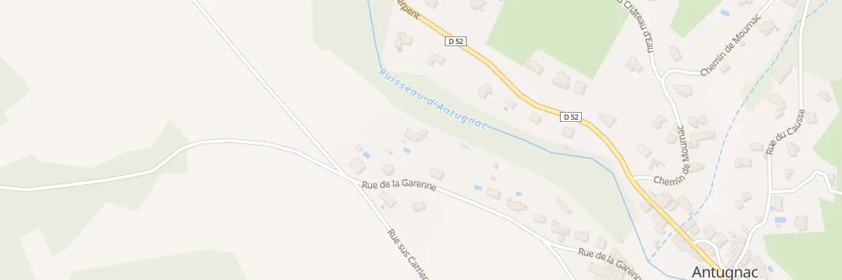 Plan du 139 La Garenne à Antugnac