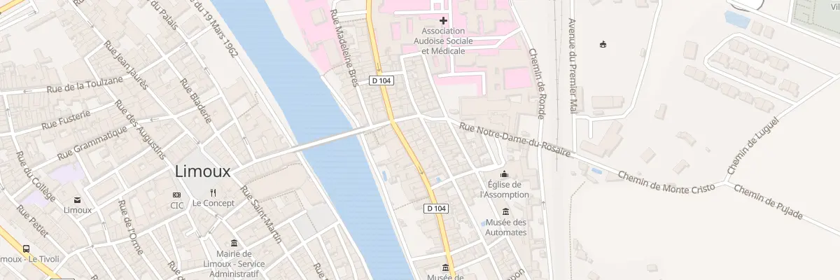 Plan du 37 Rue d’Empaute à Limoux