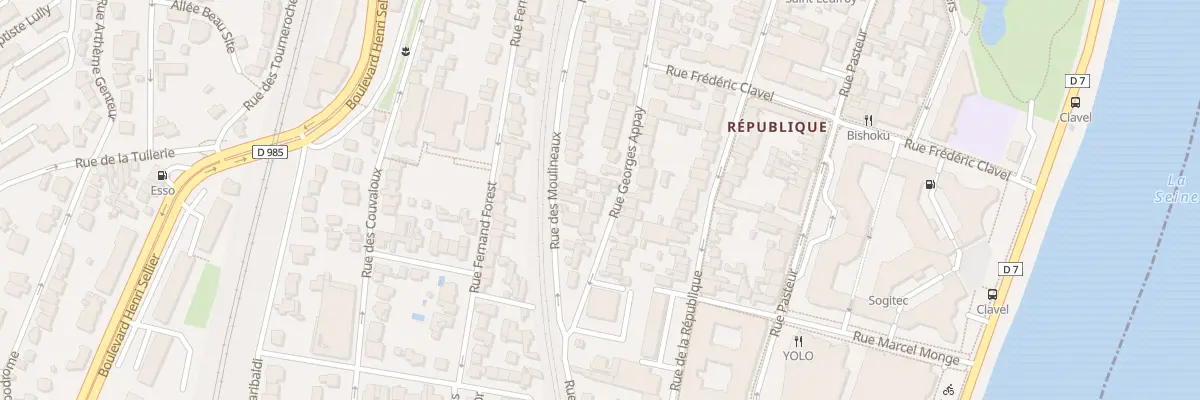Plan du 56 Rue Georges Appay à Suresnes