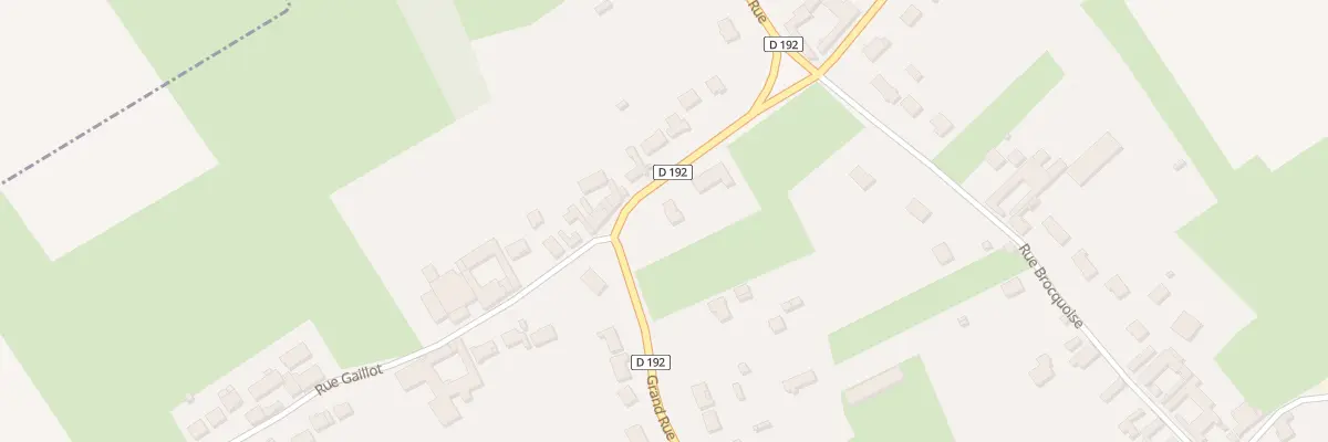 Plan du 29 Rue Grand Rue à Bellinghem
