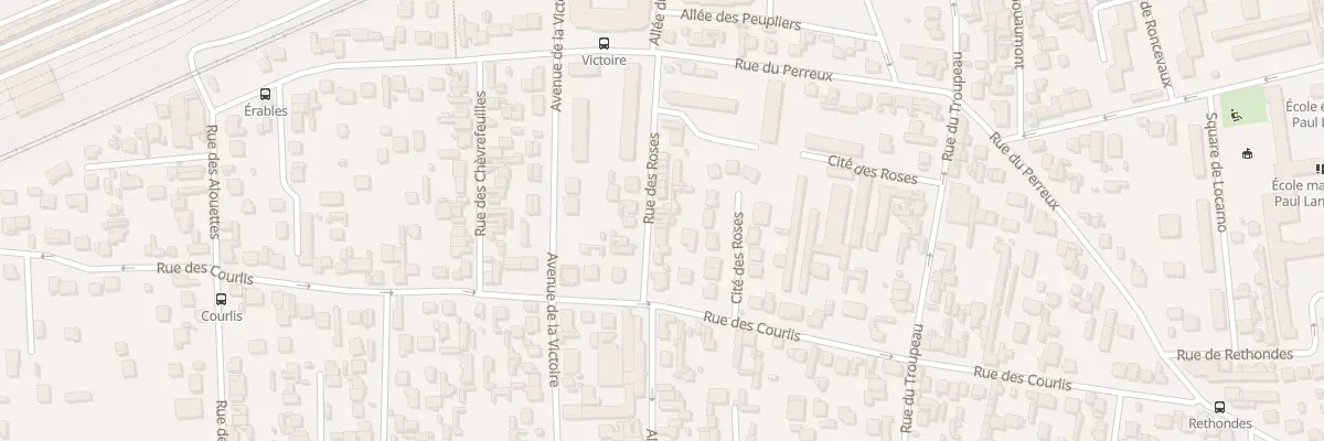 Plan du 10 Rue des Roses à Argenteuil