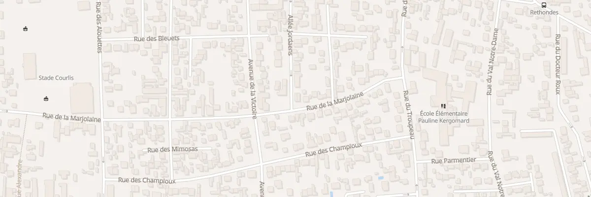 Plan du 24B Rue de la Marjolaine à Argenteuil