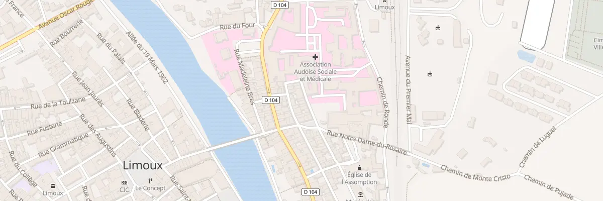 Plan du 11 Rue Bretonnerie à Limoux
