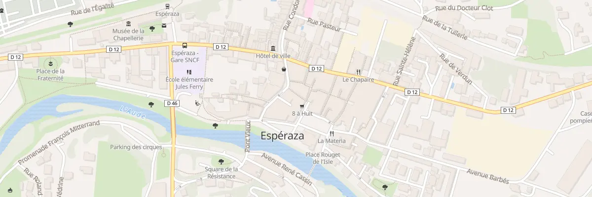 Plan du 716 Rue Saint Michel à Espéraza