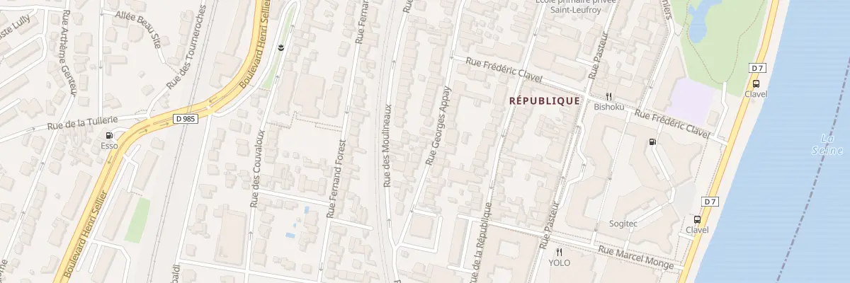 Plan du 52 Rue Georges Appay à Suresnes