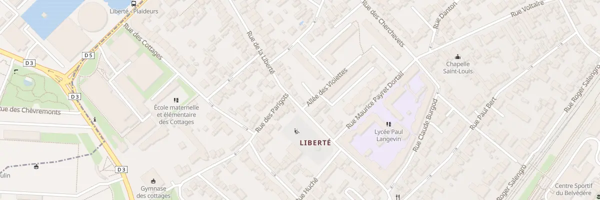 Plan du 38 Rue de la Liberté à Suresnes