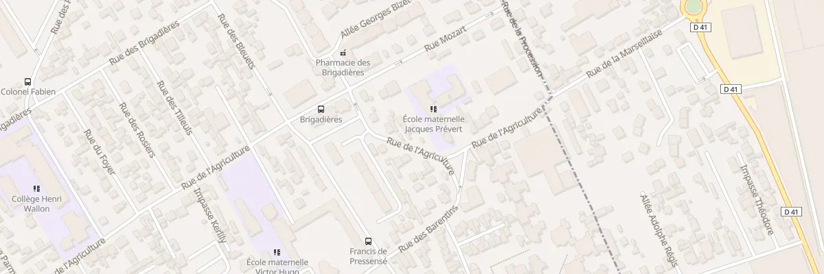 Plan du 34 Rue de l’Agriculture à Bezons