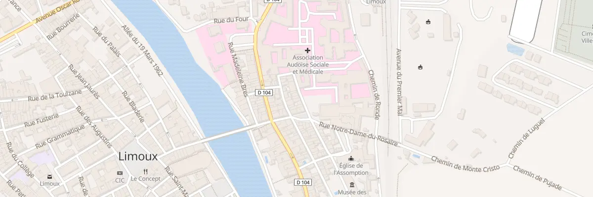 Plan du 7 Rue Bretonnerie à Limoux