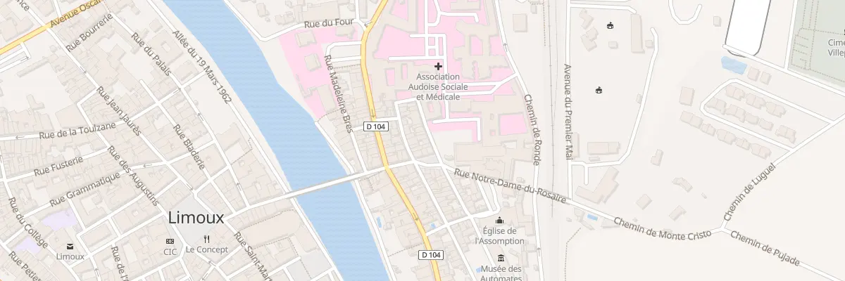 Plan du 5 Rue Bretonnerie à Limoux