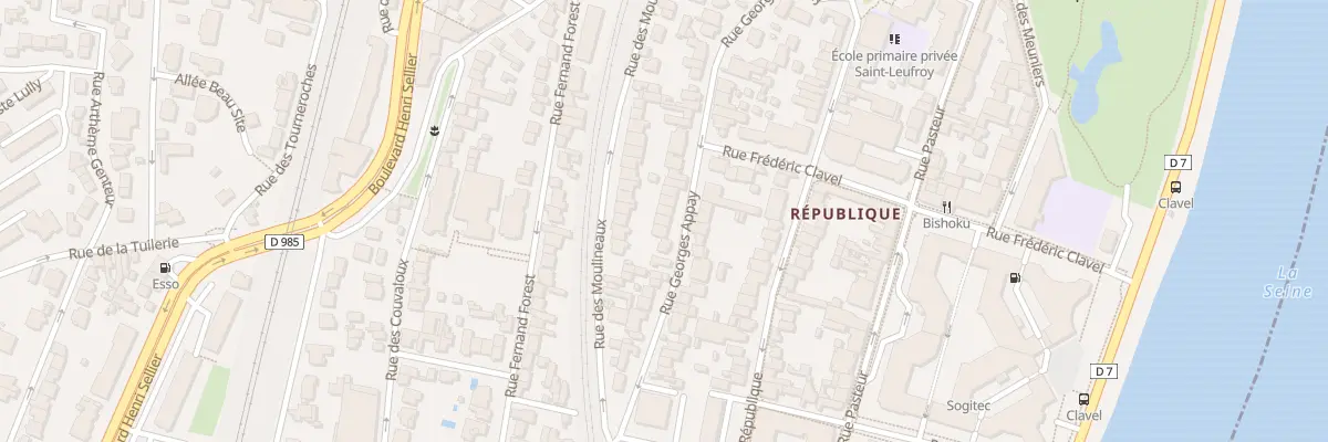 Plan du 42T Rue Georges Appay à Suresnes