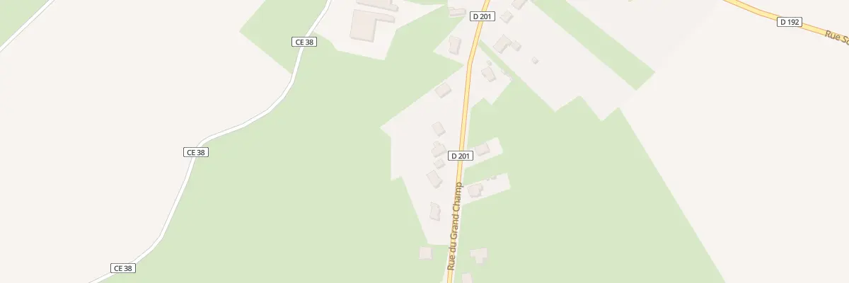 Plan du 20 Rue du Grand Champ à Bellinghem