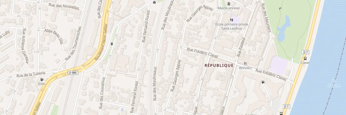 Plan du 40 Rue Georges Appay à Suresnes