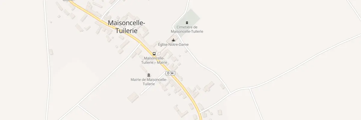 Plan du 34 Rue Principale à Maisoncelle-Tuilerie