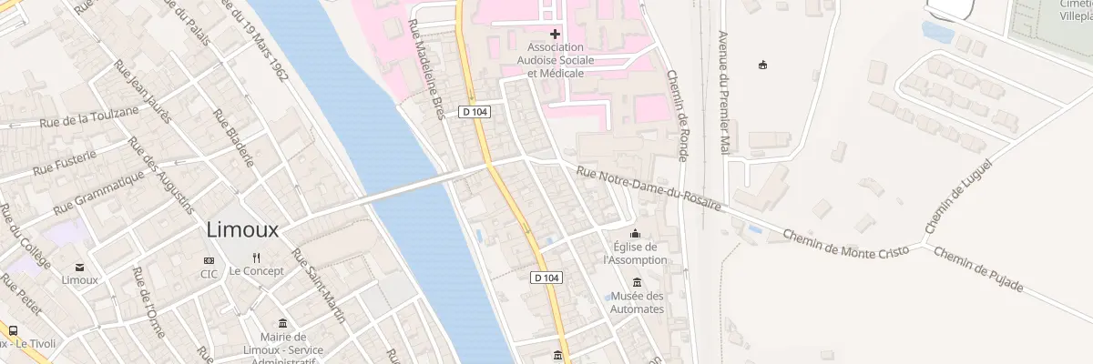 Plan du 56 Rue d’Empaute à Limoux