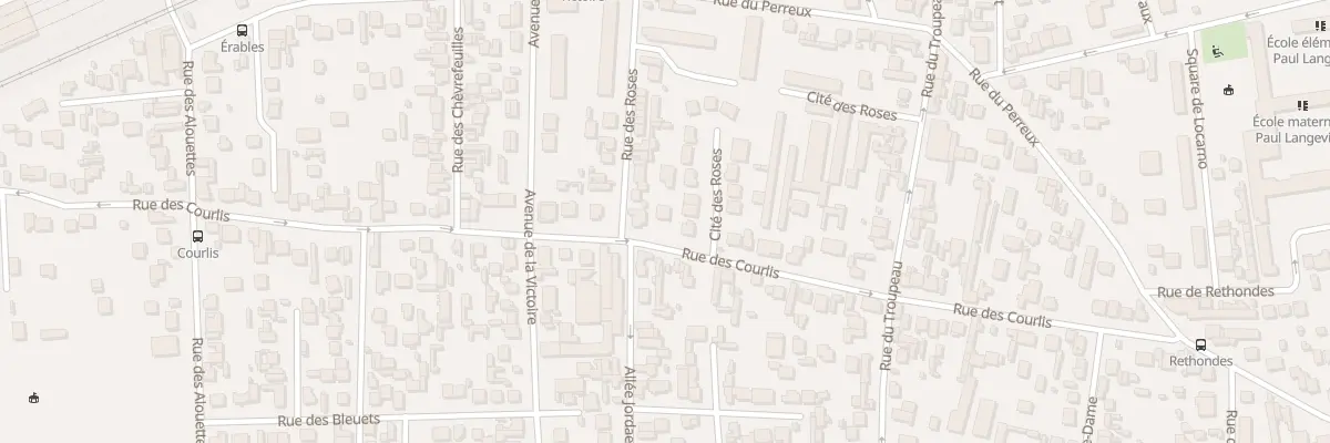 Plan du 74 Rue des Courlis à Argenteuil