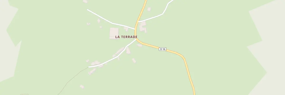 Plan du 5 La Terrade à Soursac