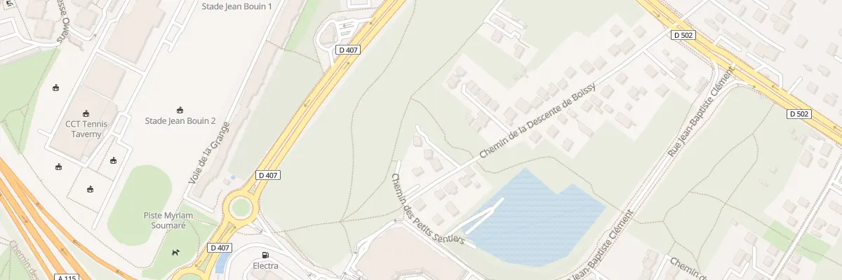 Plan du 64 Rue de la Descente de Boissy à Taverny