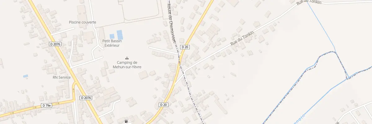 Plan du 1 Rue du Tonkin à Allouis