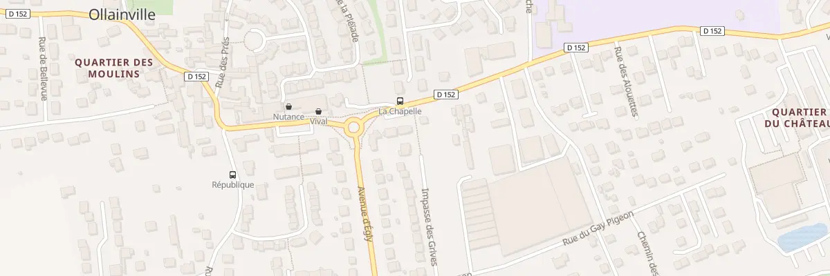 Plan du 59 Rue de la République à Ollainville