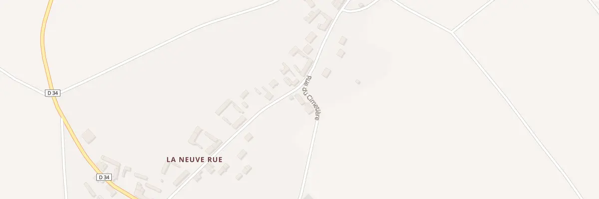 Plan du 2 Rue du Cimetière à Maisoncelle-Tuilerie