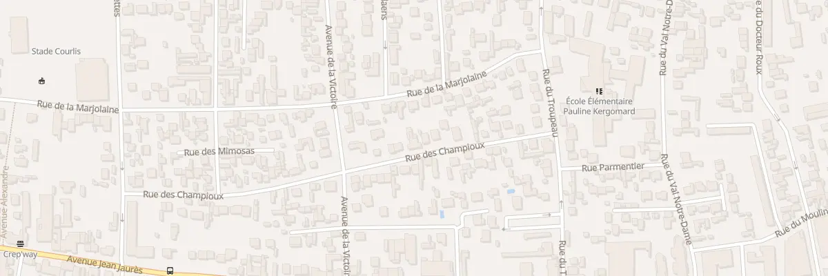 Plan du 22 Rue des Champioux à Argenteuil