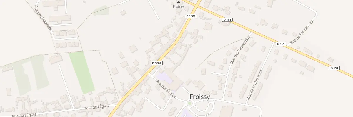 Plan du 15 Rue de Beauvais à Froissy