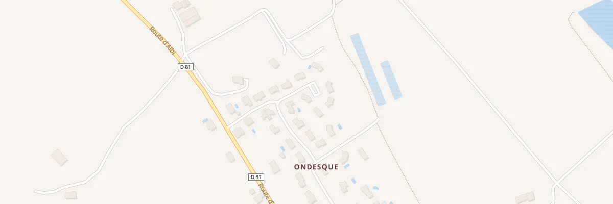 Plan du 10 Imp Ondesque à Fréjairolles