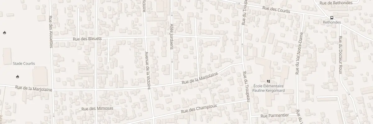 Plan du 20B Rue de la Marjolaine à Argenteuil