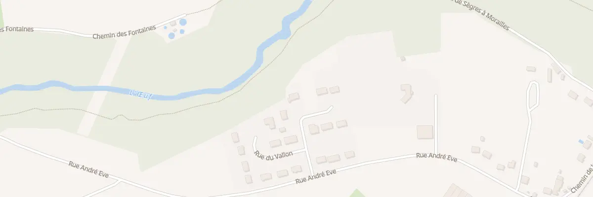 Plan du 7 Rue du Vallon à Pithiviers-le-Vieil