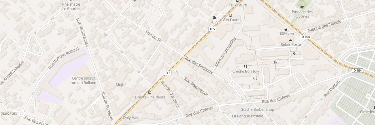 Plan du 31 Rue des Bochoux à Suresnes