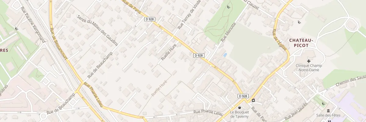 Plan du 275 Rue de Paris à Taverny