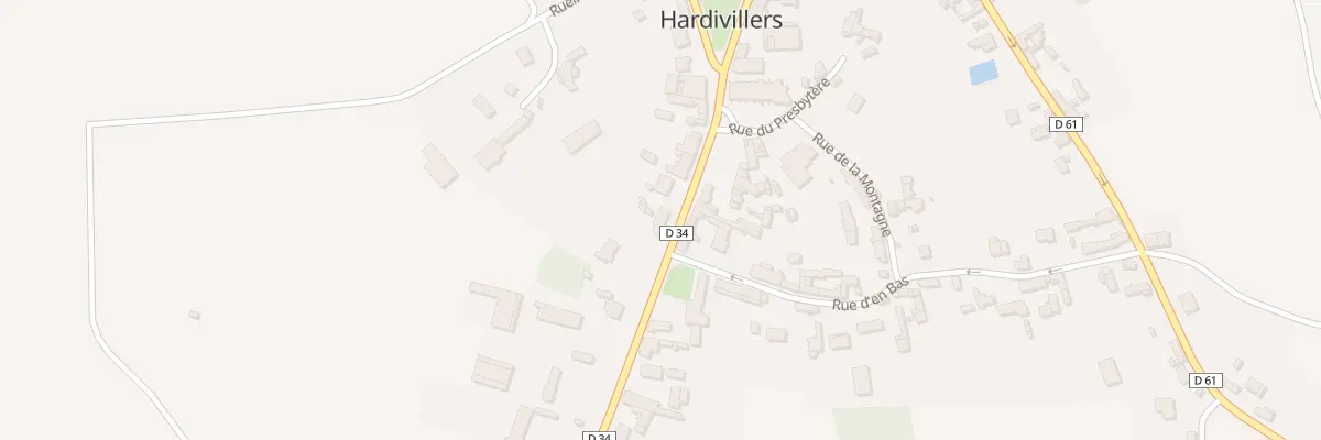Plan du 18 Rue Saint-pierre à Hardivillers