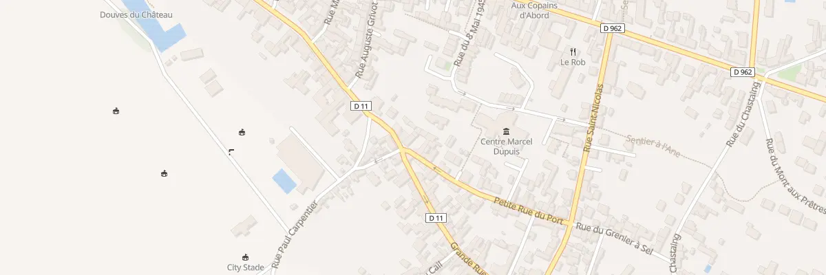 Plan du 1 Ptr Petite Rue du Port à Châteauneuf-sur-Loire