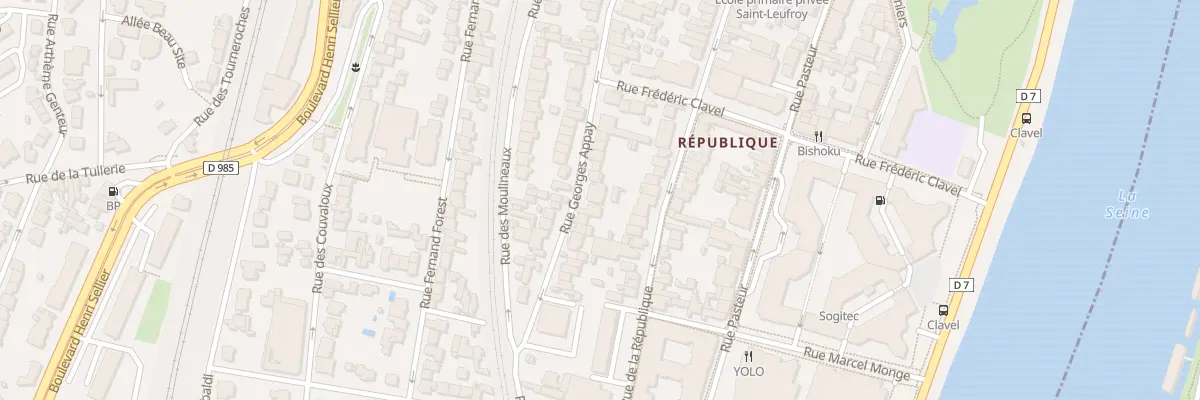 Plan du 39 Rue Georges Appay à Suresnes