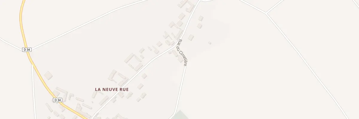 Plan du 4 Rue du Cimetière à Maisoncelle-Tuilerie