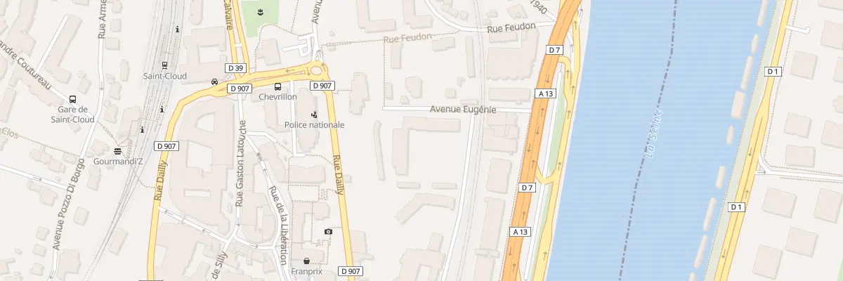 Plan du 9001 Res Eugenie à Saint-Cloud
