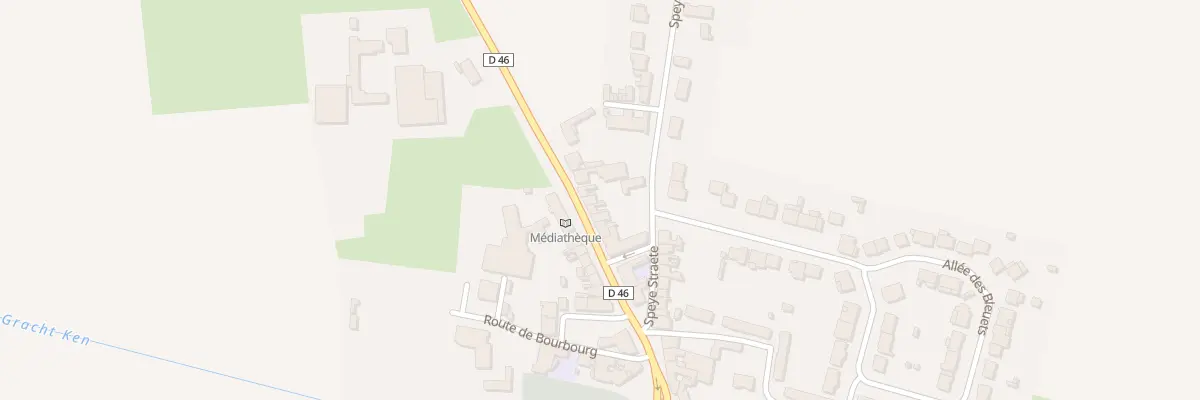 Plan du 2648 Rte de Bourbourg à Cappelle-Brouck
