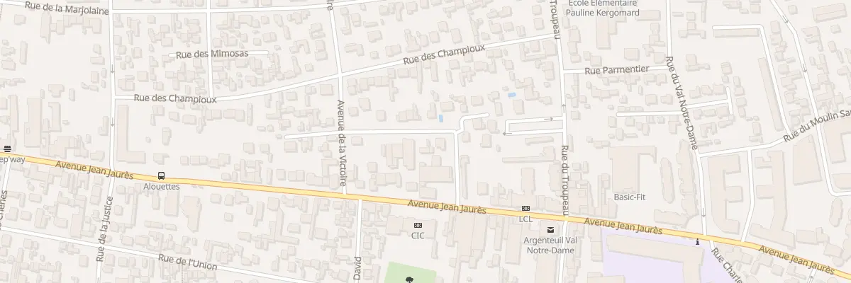 Plan du 5B Rue des Myosotis à Argenteuil