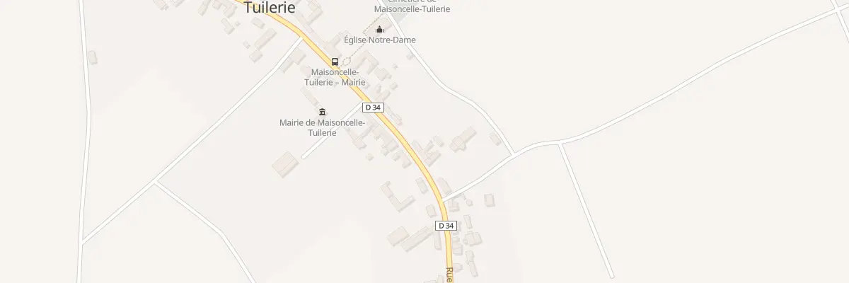 Plan du 28 Rue Principale à Maisoncelle-Tuilerie